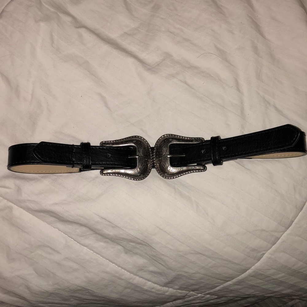 Double Buckle Steve Madden Belt